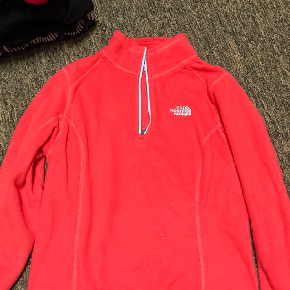 Women’s north face fleece half zip